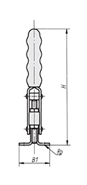 Schéma 2 + Vertical clamp CV